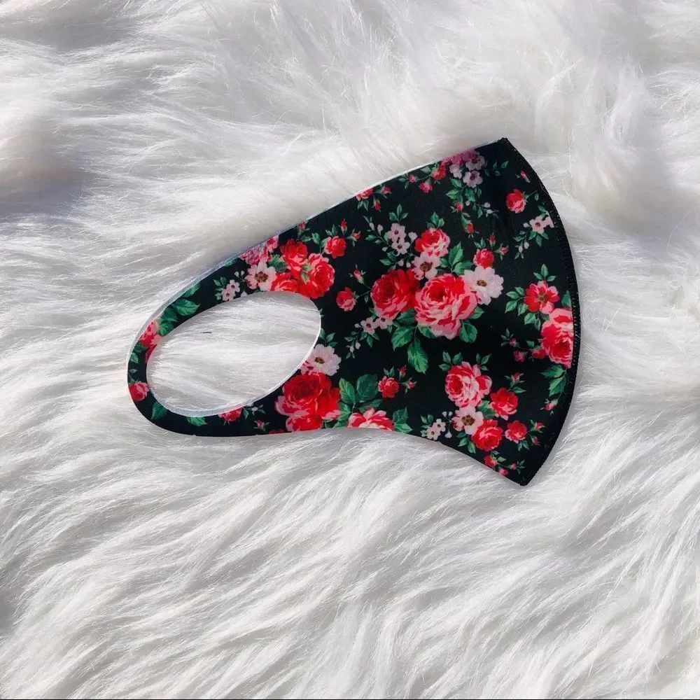 Brand New‎ Floral Face Mask For Teens & Women